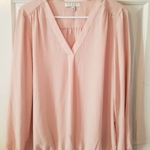 3/$20 Blush Long Sleeved Blouse
